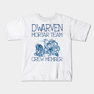 Dwarven Mortar Team Kids T-Shirt